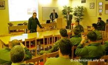 Odborná prednáška na pôde Základne stacionárnych KIS Trenčín